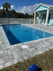 Belize Fiberglass Pool by Rainforest Pools USA