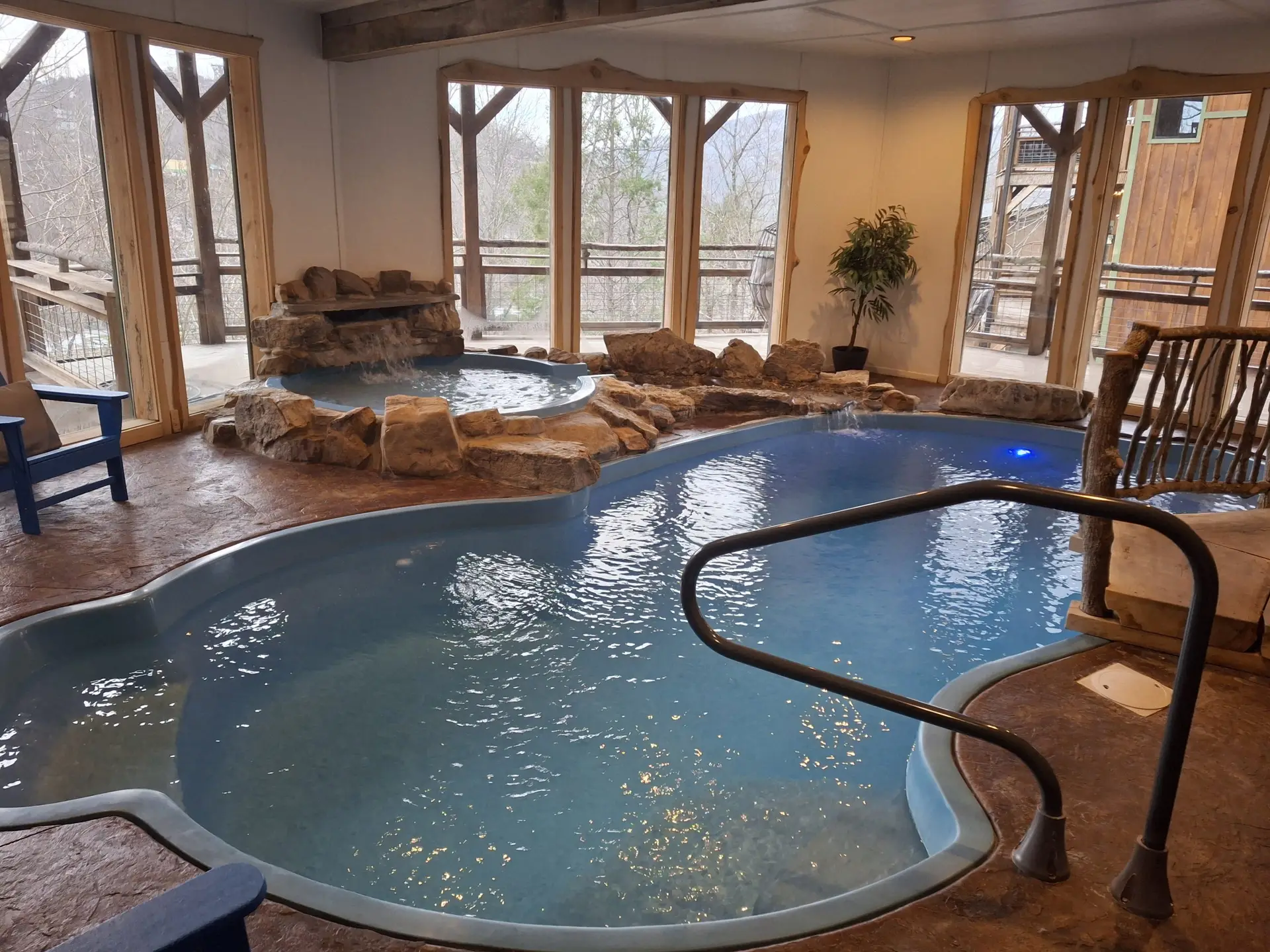 Costa Rica fiberglass pool by Rainforest Pools n Composites