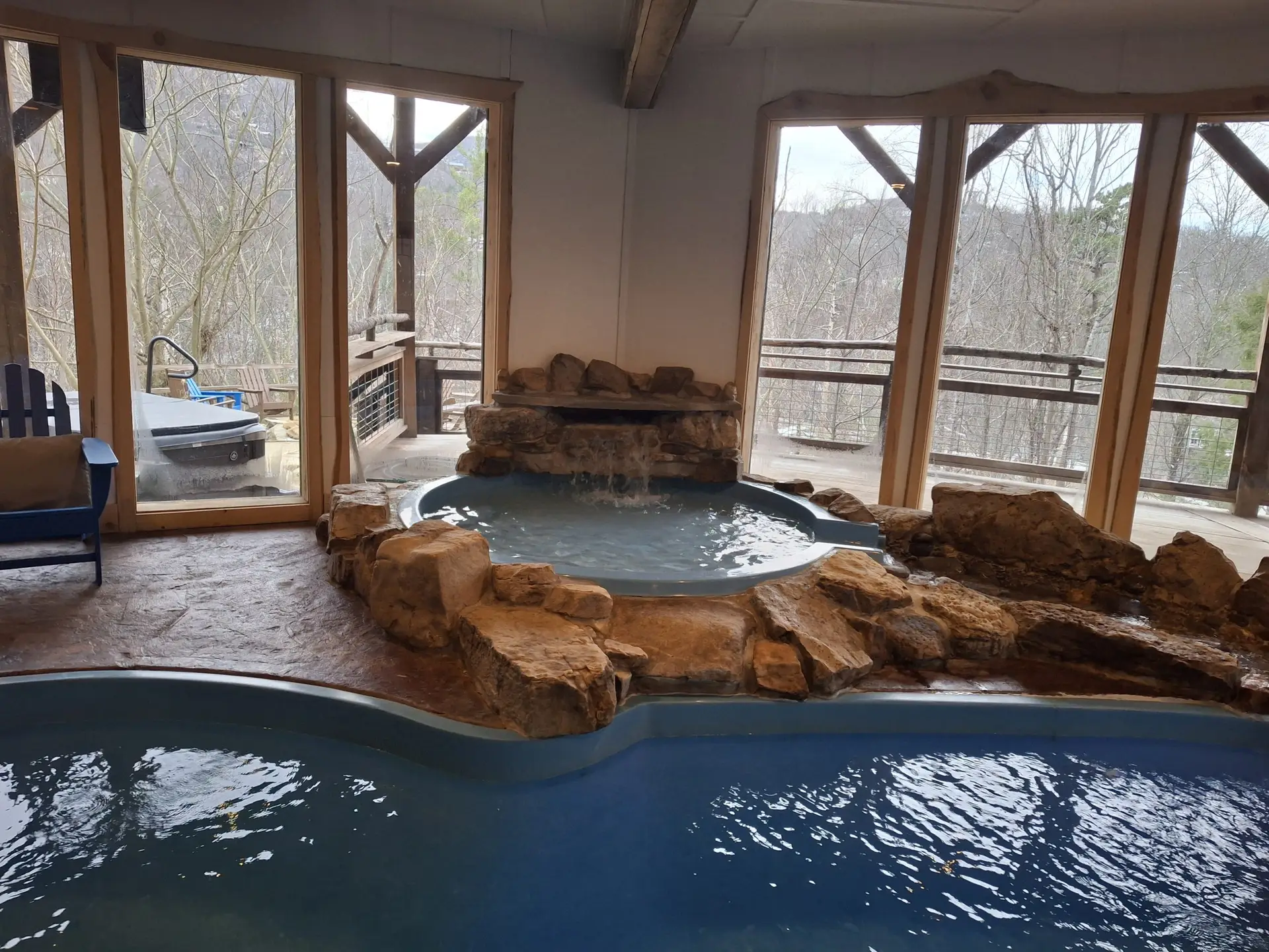 Costa Rica fiberglass pool and Cumba Sp by Rainforest Pools n Composites