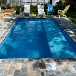 Neblina Beach fiberglass pool by Rainforest Pools n Composites