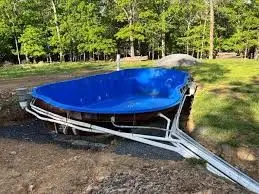 Plumbing a fiberglass pool