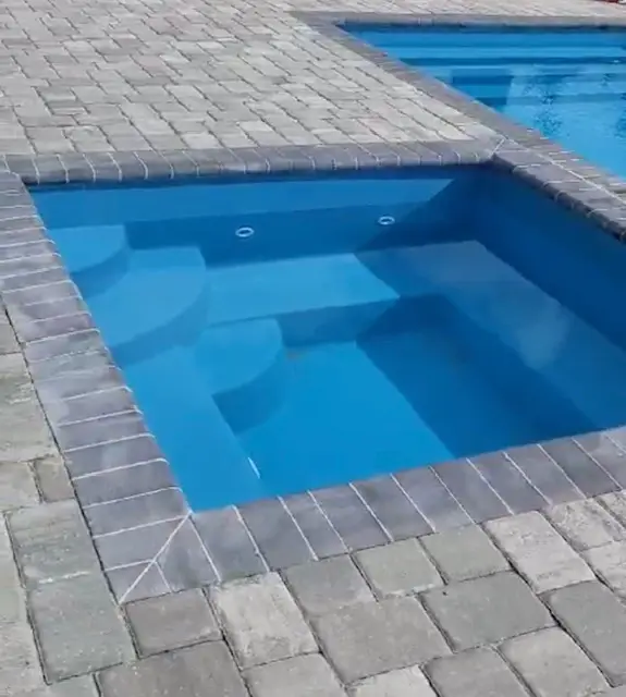 Quatro Spa Installed by Rainforest Pools n Composites