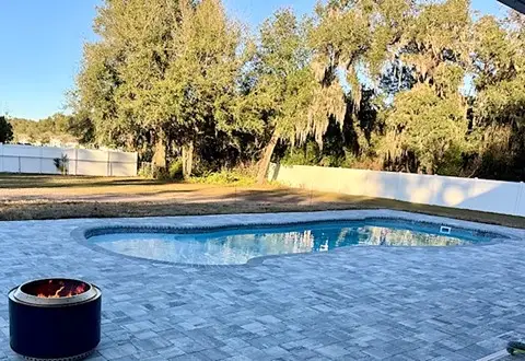 Roatan Beach fiberglass pool by Rainforest Pools n Composites