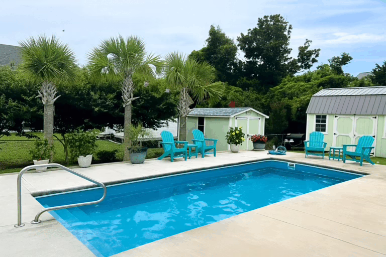 Hillsborough County FL Fiberglass Pool